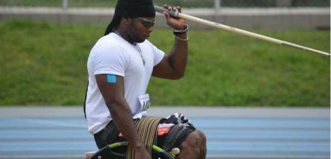 Mauricio Valencia va por el oro en la modalidad de bala, en los paral�mpicos de R�o 2016