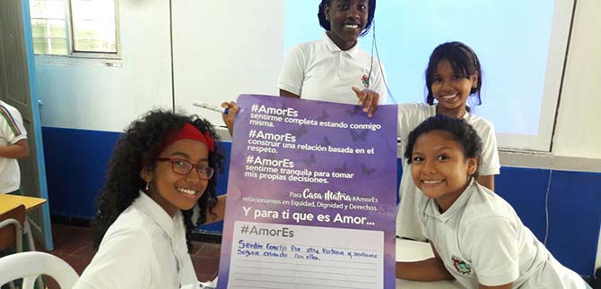 La Casa de las Mujeres resignifica el amor