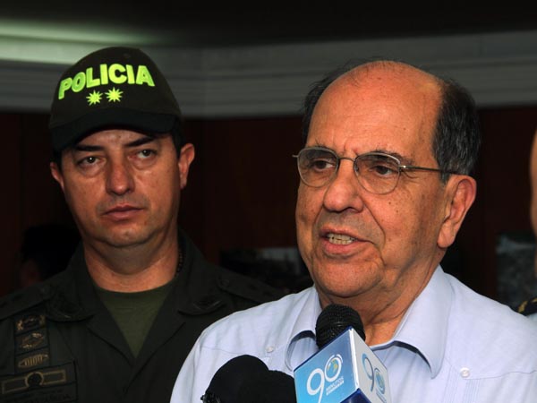 Rueda de prensa al t�rmino de consejo de seguridad, en el CAM