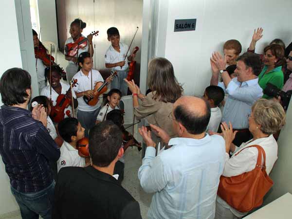 La m�sica tiene un espacio en Desepaz: proyecto piloto del pa�s abri� sus puertas