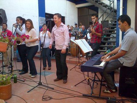 La Orquesta del IPC deleit� con porros, joropos y boleros a la comunidad