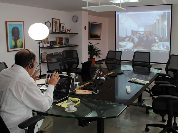 El Alcalde analiza programas contra la violencia con delegados del Banco Mundial