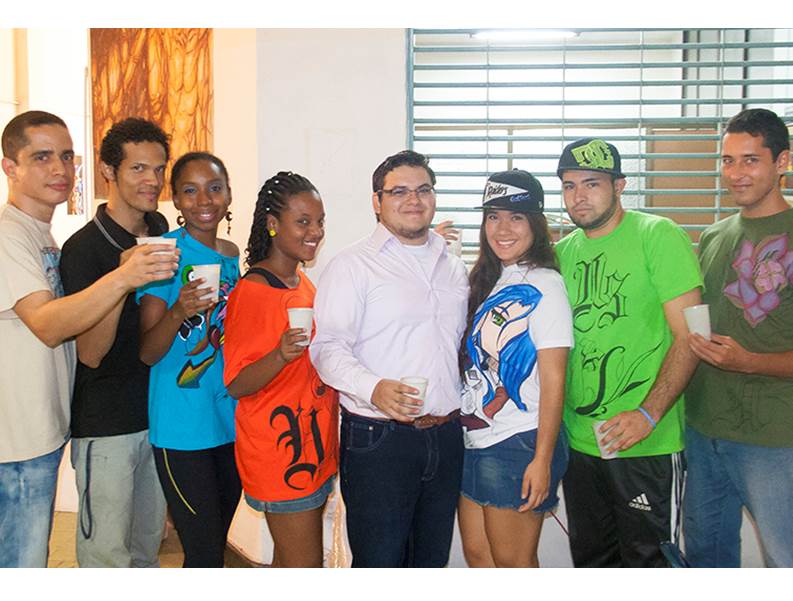 Exposici�n de manga y t�cnicas mixtas, en el IPC de sede en Porvenir