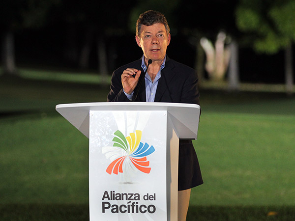 �Todo el mundo qued� enamorado de Cali. �Gracias Cali por acoger a la Alianza del Pac�fico!�: Santos