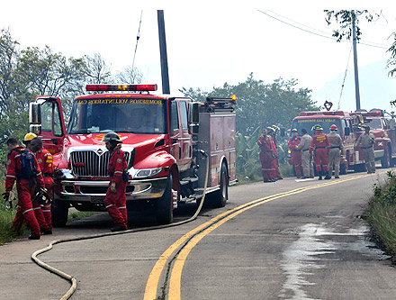 Cali est� orgullosa por tener el primer de Cuerpo de Bomberos del pa�s con certificaci�n de alta calidad