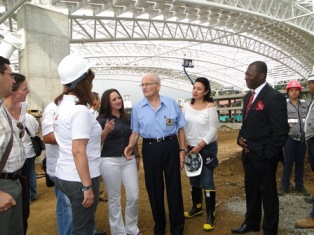 El presidente de la Asociaci�n de los Juegos Mundiales destaca obras en escenarios para estas justas