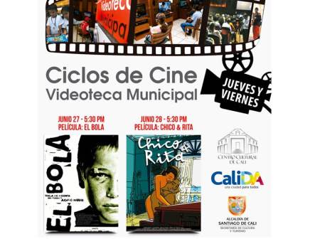 Sigue el ciclo de cine musical en la Videoteca Municipal; esta semana, se presentan las pel�culas �El bola� y �Chico y Rita�