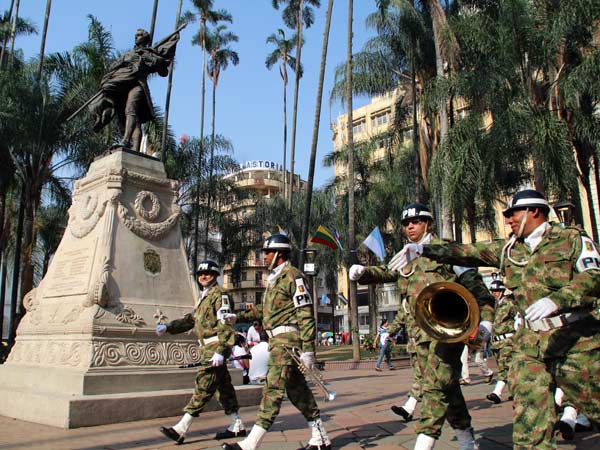 Cali est� orgullosa de ser la precursora de la Independencia: el Alcalde y altas personalidades encabezaron actos de conmemoraci�n