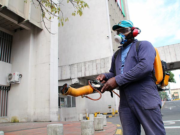 El Paseo Bol�var se prepara para recibir una muestra del Ministerio de Cultura