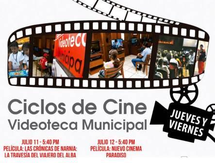 Julio, mes de ciclos de cine infantil y colombiano, en la Videoteca Municipal