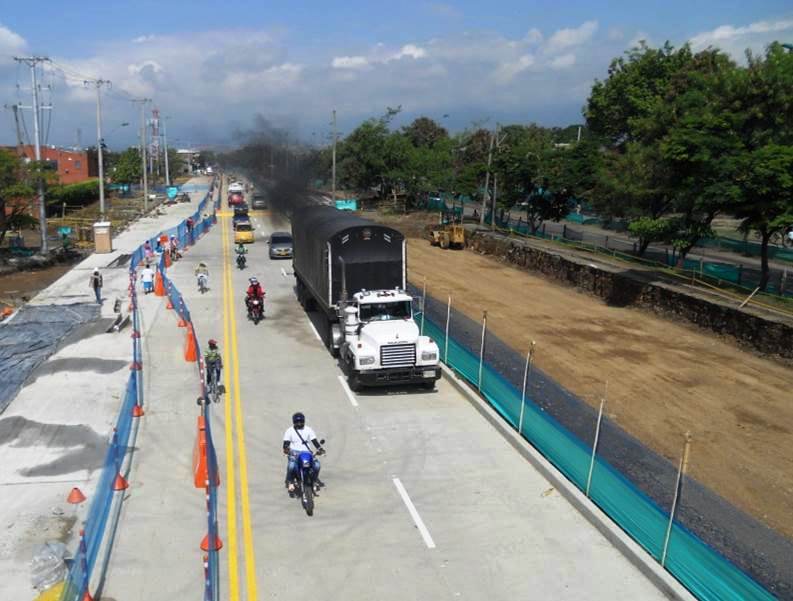 Metro Cali realizar� obras en la Autopista Sim�n Bol�var; son parte de los trabajos de la Troncal de Aguablanca