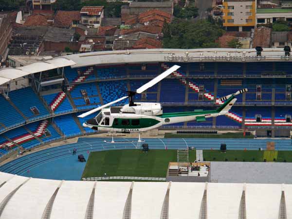 Medidas de seguridad para los IX Juegos Mundiales 2013 Cali