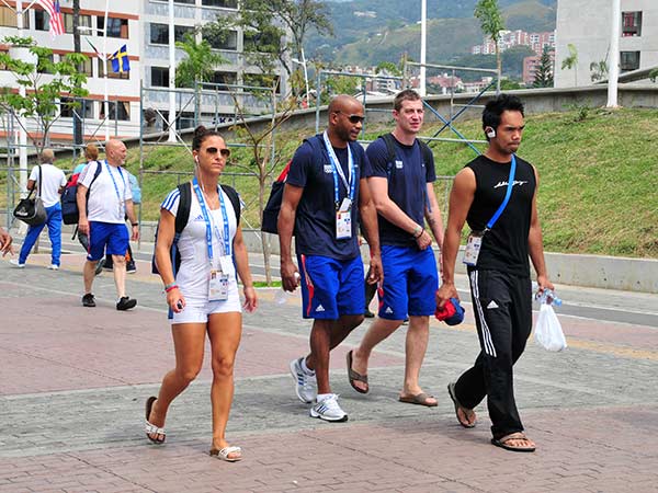 La ciudad recibe a los deportistas de los Juegos Mundiales con los brazos abiertos