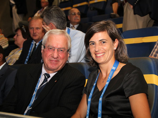 Diplom�ticos se mostraron felices por la inauguraci�n de los Juegos Mundiales