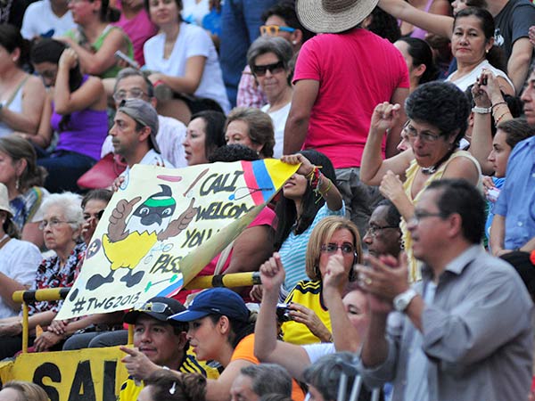 El cond�n, elemento de salvamento en Los World Games