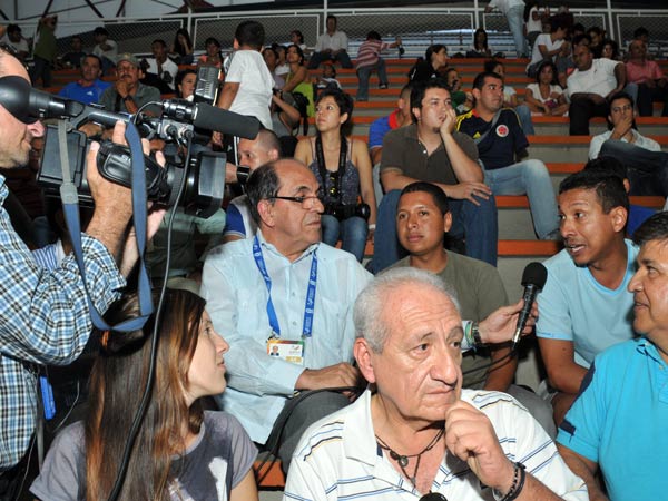 El Alcalde de Cali se convirti� en reportero de los World Games