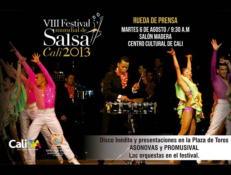 Este martes, rueda de prensa Festival Mundial de la Salsa
