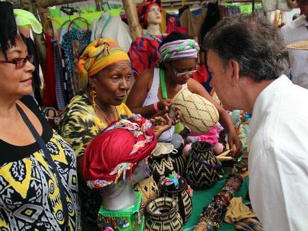 El presidente Santos visit� la Ciudadela del Petronio