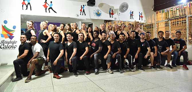Bailadores extranjeros tras cupo en el Sals�dromo 2016