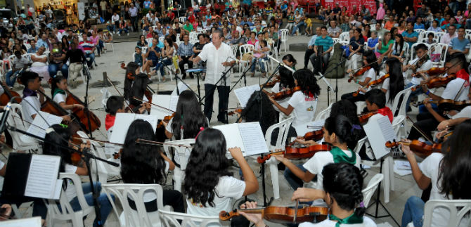 Cali celebr� la m�sica con diez conciertos; homenaje a Jos� Barros
