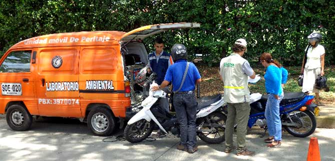 Control y vigilancia a fuentes m�viles