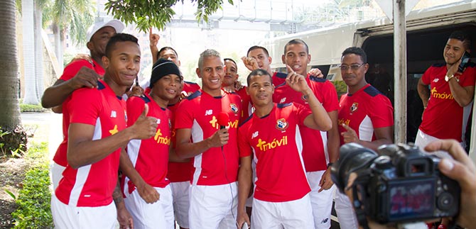 La Selecci�n de Panam� ya est� Cali