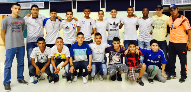 20 chicos de Deporvida harn parte de la inauguracin del mundial ftsal