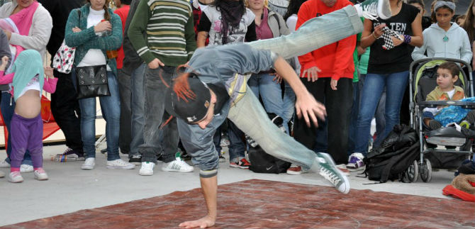 Encuentro de Danza Urbana y Moda en los Cristales