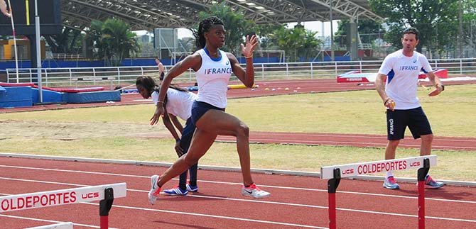 L�der del equipo franc�s elogia a Cali y sus escenarios, por el Mundial de Atletismo
