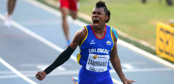 Cale�os vibran por colombiano en la final de 400 m, en Mundial de Atletismo