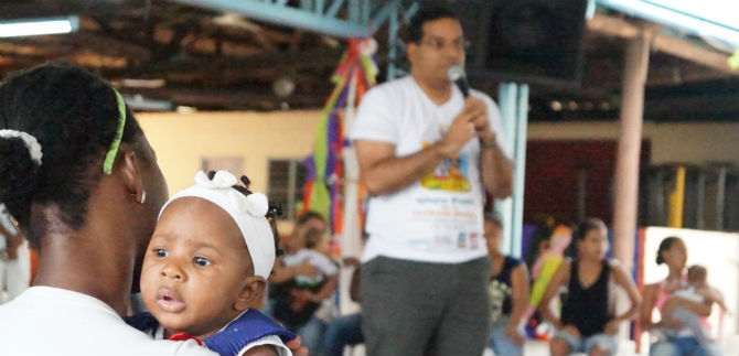 Evento muestra intercambio de saberes sobre c�mo amamantar a los hijos