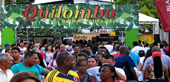 El Quilombo: el atractivo de la fiesta m�s importante del Pac�fico