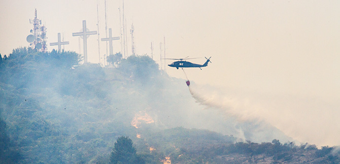 Alcald�a llama atenci�n de cale�os tras alerta roja del Ideam por incendios