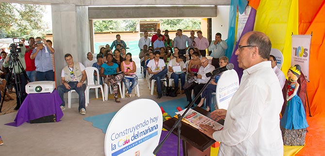 Avanza construcci�n de 10 Nidos infantiles; en 80 % est� el de Llano Verde