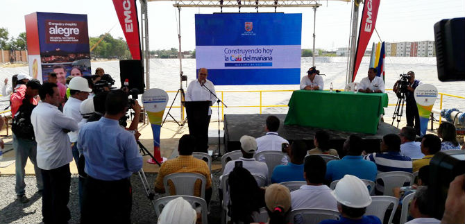 Segundo reservorio para asegurar agua potable a los cale�os qued� en servicio