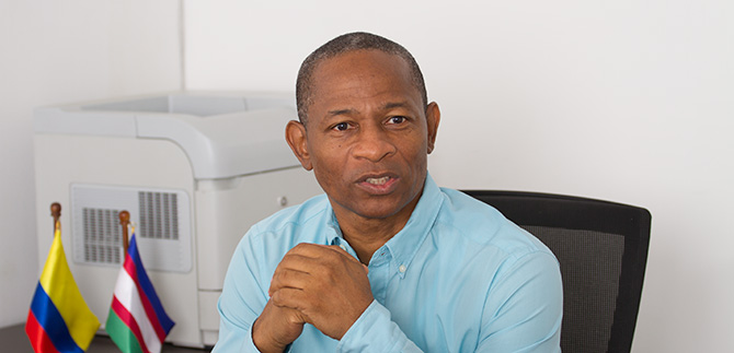 Perfil Secretario de Desarrollo Territorial y Bienestar Social, Esa�d Urrutia Noel