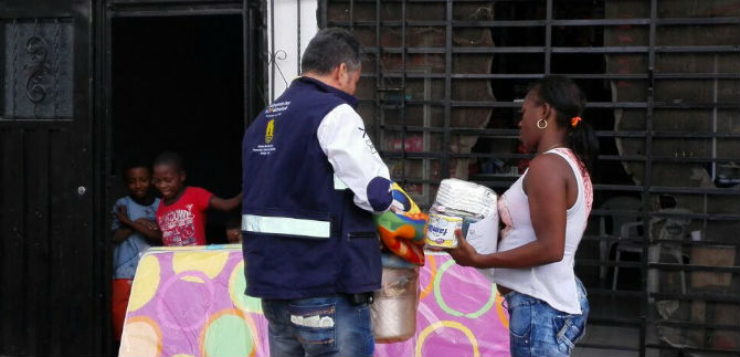 Ayudas humanitarias siguen siendo entregadas por Secretar�a de Gesti�n del Riesgo
