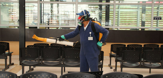 Control contra el zancudo Aedes Aegypti, lleg� al Hospital Universitario del Valle