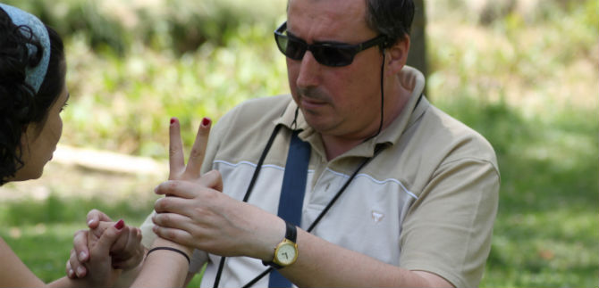 Poblaci�n sordociega mejorar� su calidad de vida con proyecto de la Alcald�a
