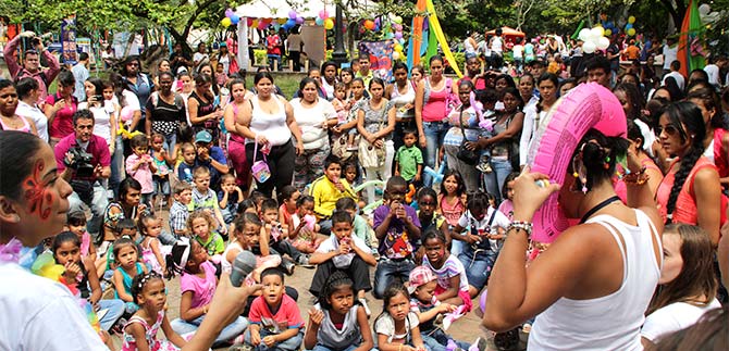 Bienestar Social participa en actividades previas a celebraci�n del mes de la ni�ez