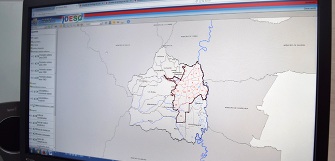 Cale�os tiene acceso a toda la informaci�n geogr�fica del Municipio