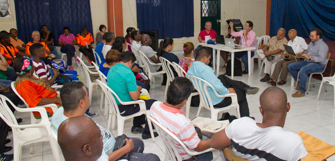 Comuna 21 exalta la presencia de la Secretar�a de Deporte en el sector