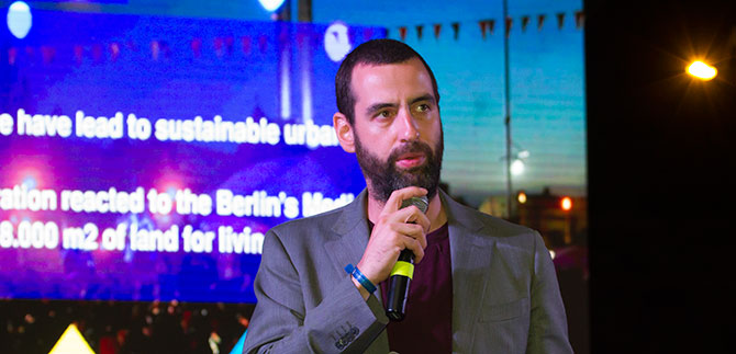 El alcalde nocturno de �msterdam, Mirik Millan comparti� en el Foro Cali 24 Horas