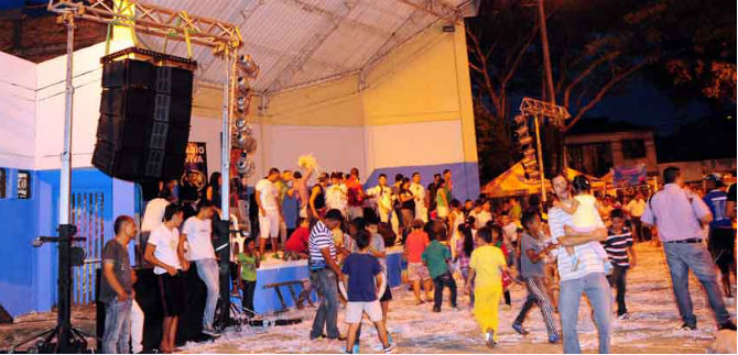 El barrio 20 de julio celebra su d�a con una kermesse