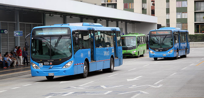 Reiniciaron operaci�n los primeros buses de Unimetro