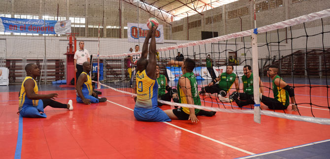 Voleibol sentado se consolida como del deporte paral�mpico m�s acogido de Colombia