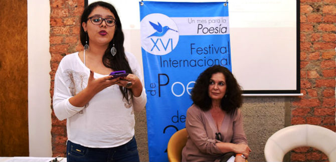 Este lunes el Festival Internacional de Poes�a entra en su recta final