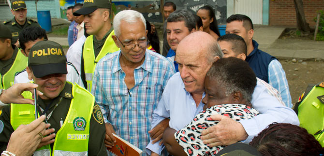 Inici� tercera ronda de seguimiento en las comunas. Ma�ana se visitar� la comuna 13