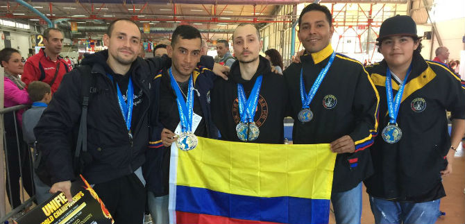 Campeones mundiales de Kung Fu, son cale�os