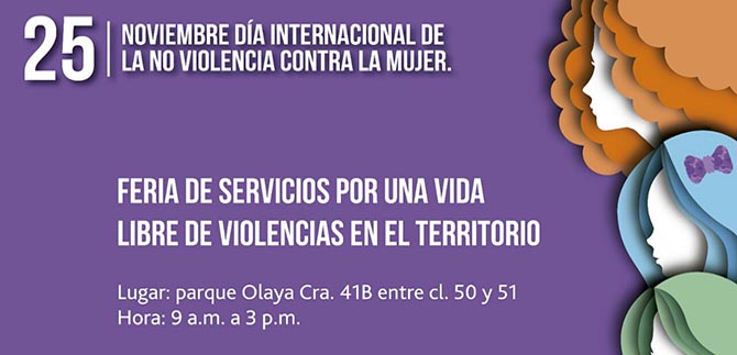 Este viernes se realizar� Feria de servicios de la mujer en la Comuna 15